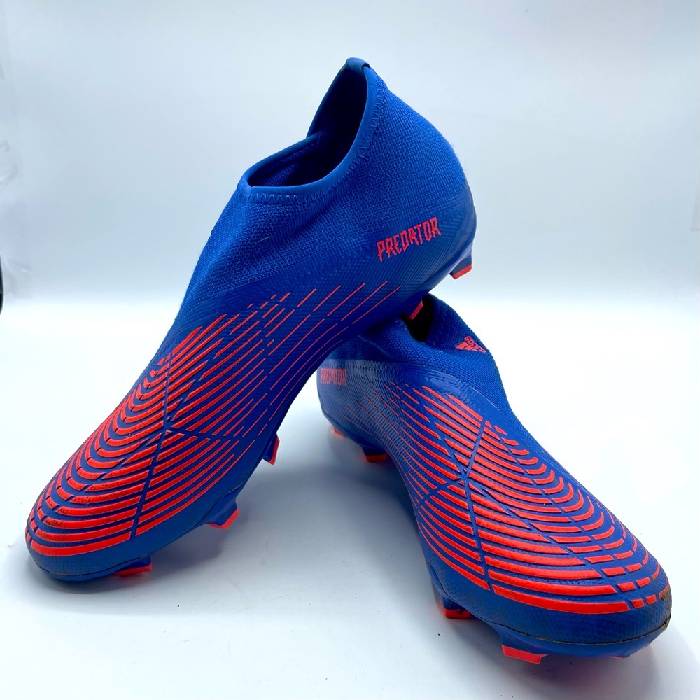 ADIDAS Predator Edge Indoor Soccer Cleats. No laces. Like NEW. Only worn 1x.